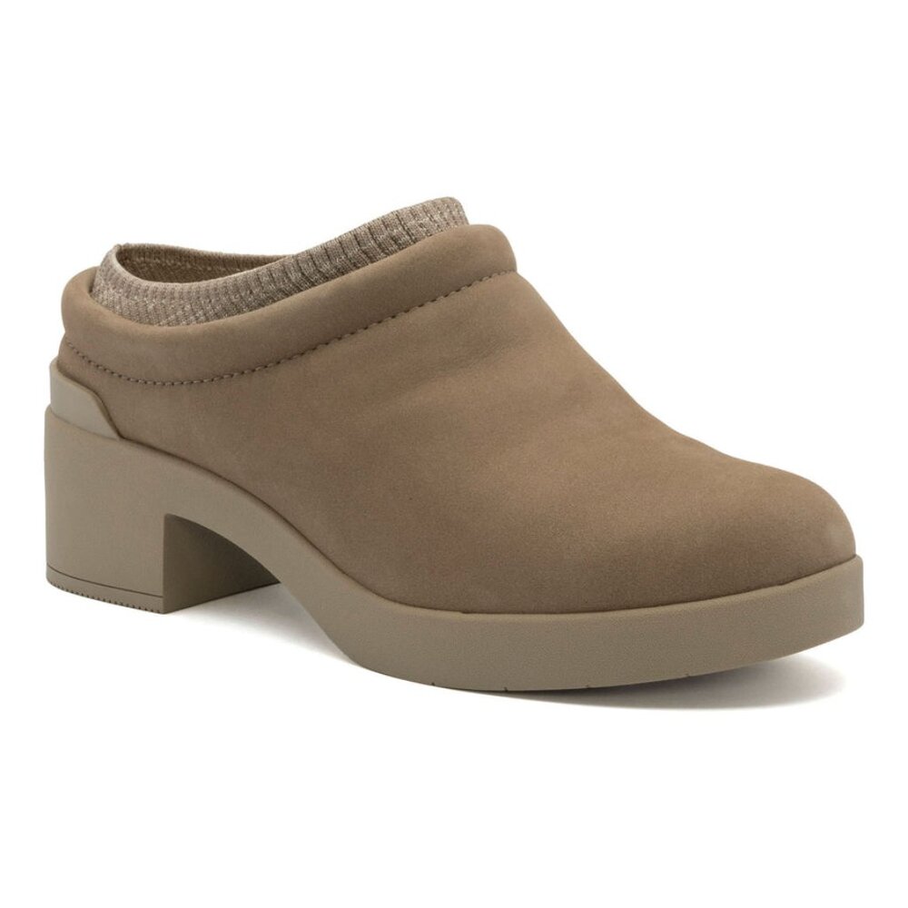 ABEO Women's Capital Clog Platform Orthotic Versatile Comfort Leather Tan 11